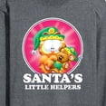 thumbnail image 3 of Garfield - Santas Little Helpers - Adult Long Sleeve Tee, 3 of 5