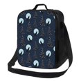 thumbnail image 1 of Fotbe Night Forest Wolf Lonchera Bolsa de Almuerzo para Hombres y Mujeres, Lonchera de Gran Capacidad, Bolsa de Almuerzo Reutilizable, Bolsa Térmica Aislante, 1 of 7