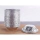 thumbnail image 2 of 250 unidades de moldes de tarta de huevo circulares desechables para hornear de papel de aluminio para magdalenas Afortunado Sencillez, 2 of 5