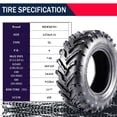 thumbnail image 2 of Kselythan Rubber ATV All-terrain vehicle tires Set of 2, ATV Sport Quad Tires, Mud Sand Snow and Rock Tires, Tubeless Knobby Sport Tires, 2 of 7