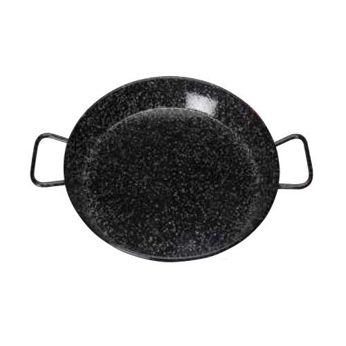 14" Enameled Carbon Steel Paella Pan
