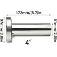 thumbnail image 2 of CATPAN Car Muffler, 3.5in/4in/4.5in Universal Stainless Steel Removable Muffler Silencer Car Modification Accessories(4.5in), 2 of 8