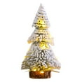thumbnail image 5 of Mini Christmas Tree Set, Bottle Brush Trees, Flocked Xmas Village, Small Artificial Trees, Winter Holiday Decor, Tabletop Decorations for Home, 5 of 5