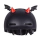 thumbnail image 5 of 2 pegatinas decorativas para casco de motocicleta con diseño de cuerno de diablo, ideales para casco de esquí. ala negra, 5 of 8