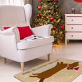 thumbnail image 2 of Dog Doormat Christmas Doormat Outdoor Entrance Christmas Rugs for Outdoor Dog Welcome Mats for Front Door, Indoor Christmas Mat Non Slip Door Mat Indoor or Outdoor for Home Decor, 30 X 17 Inch, 2 of 6
