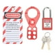 thumbnail image 5 of Kit de Etiquetado de Bloqueo Eléctrico, Kit de Etiquetado de Bloqueo, Candados de Seguridad, Cerrojo de Bloqueo para Bloqueos Eléctricos Seguros, Con Cerrojo, Candado, 5 of 7