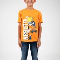 thumbnail image 4 of Naruto Uzumaki Crew Neck Short Sleeve 4pk Boy's Tees-Small, 4 of 7