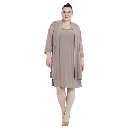 R M Richards Short Formal  Mother of the Bride Plus  Size  