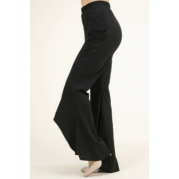 Ella Samani Women's Plus High-low Flare Hem Pants