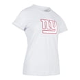 thumbnail image 3 of NFL Playera Aficionado Básica New York Giants Blanco para Mujer, Talla Extra Grande, 3 of 5