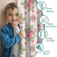thumbnail image 3 of Pioneer Flower Floral Print Pattern Teens Curtains,Teens Insulated Curtains Set Of 2,Bedroom Essentials,Toddler Room Decor 52"x63", 3 of 5