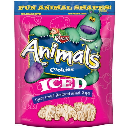 animal cookies iced keebler crackers oz walmart frosted icing animals eats serious shapes cookie