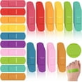 thumbnail image 1 of 400 Pcs Kids Bandages Bulk Waterproof Breathable Adhesive Bandages Neon Colorful Flexible Bands Assorted Colors Flexible Protection Wound Care Scrapes and Slight Cut, 1 of 6