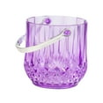 thumbnail image 2 of Cubo de hielo transparente BLESIY enfriador de vino y cerveza morado, 2 of 6