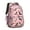 Pink Cute Dachshund, variant on Paw Prints Backpack for School,Cute School Bag,Schoolbag with Adjustable Shoulder Straps & Padded Back,16.9 Inch