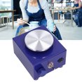 thumbnail image 1 of Mini Pottery Wheel - Electric Pottery Wheel For Kids, Adults & Beginners, Pottery Forming Machine DIY Clay Tool, Detachable Basin, 10cm Turntable Diameter, Adjustable Speed & Low, 1 of 8