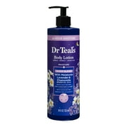 Dr Teal's Sleep Body Lotion with Melatonin, Lavender & Chamomile Essential Oils, 18 fl oz