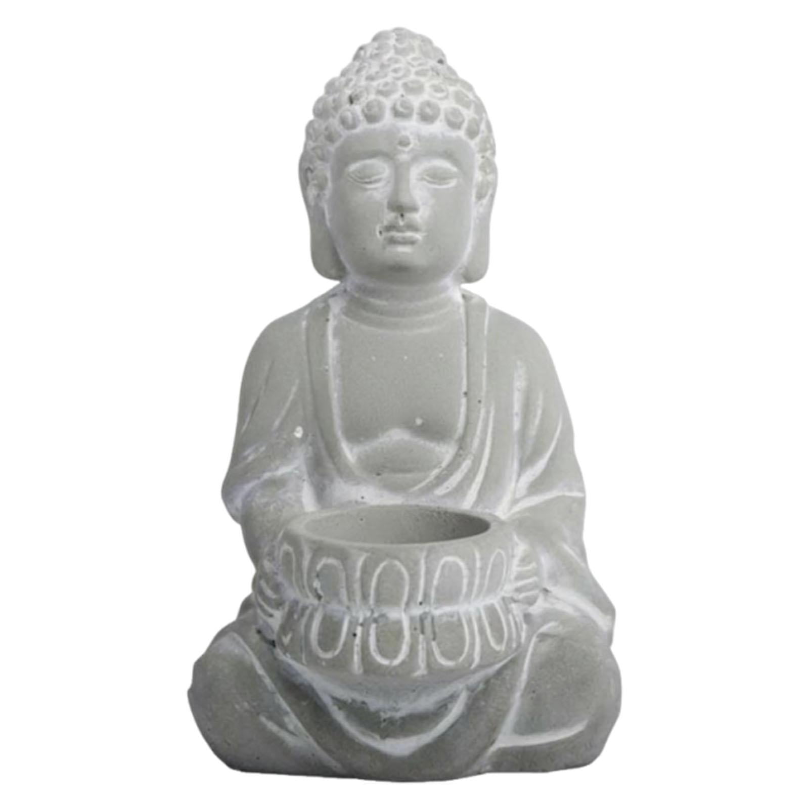 Dickly Buddha Flower Pot with Drainage Hole, Decorative, Gift Plant Pot, Planter, Plant