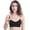 Black, variant on Aayomet Push Up Bras For Women Women's Coverage Wireless Bra with Foam, ComfortFlex Fit,Green M