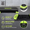 thumbnail image 5 of WF Athletic Supply Fitness Aerobic Step, Adjustable from 4” to 6”, Exercise Stepper with Risers for Home Gym Cardio Strength Training, 5 of 7