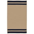 thumbnail image 1 of Colonial Mills Rug DE75R072X108S Denali End Stripe Braided Area Rug  Navy - 6 x 9 ft., 1 of 1