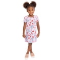 thumbnail image 6 of Bluey Toddler Girls’ Print Dress with Short Sleeves, Sizes 2T-5T, 6 of 8