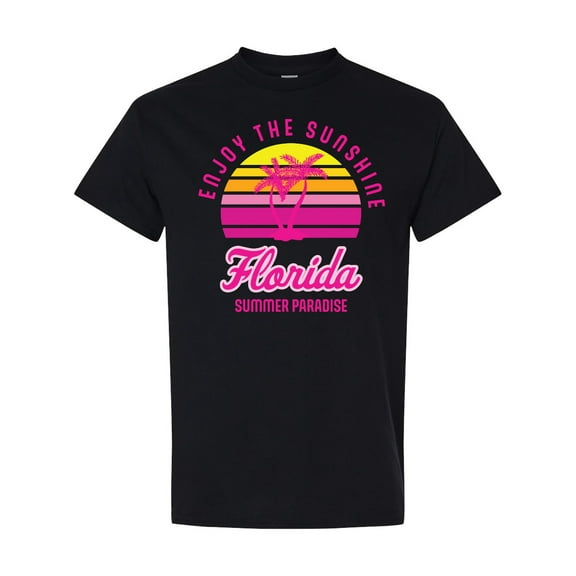 Inktastic Enjoy the Sunshine Florida Summer Paradise T-Shirt