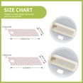 thumbnail image 3 of Hirioo Checkboard for Stanley Cup Lid Nameplate Personalized Acrylic Nameplate Tumbler Lid Topper(30oz , 40oz), 3 of 9