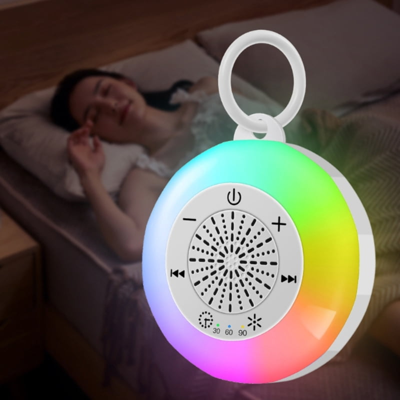 Zecic Portable Sound Machines White Noise Machines with 22Soothing Sound Night Light