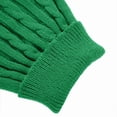 thumbnail image 5 of NovaStitch Pet Dog Sweaters Knitted Pet Dog Winter Warm Dog Sweatshirt Clothes Kitten Puppy Sweater for Small and Medium Dogs Green S, 5 of 7