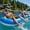 2SET A, variant on Motorized Pool Float Fast for Adults Rechargeable Inflatable Water Cruiser | Joystick Control Backrest Cup Holder Rechargeable 2600mAh Battery and 40/66in Sizes for Calm Water Lounging