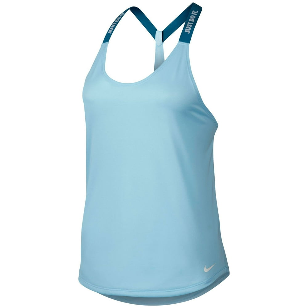 Nike - Nike Women's Dry Loose Elastika Tank Top - Still Blue/Industrial ...