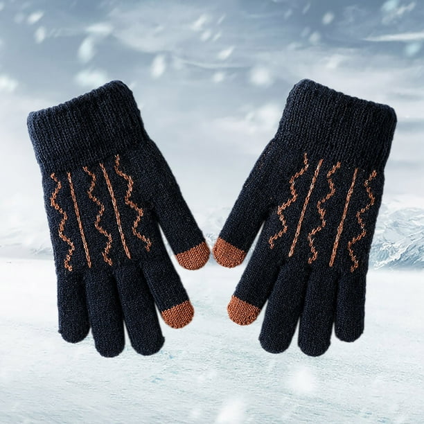Navy fleece gloves womens deals