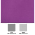 thumbnail image 4 of Lirex Flat Sheet, Full Size Extra Soft Brushed Microfiber 1800 Microfiber Flat Sheet, Machine Washable Wrinkle Free Breathable (Purple, Full), 4 of 4