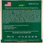 DR Strings Rare Phosphor Bronze Lite Acoustic Guitar Strings