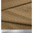 thumbnail image 2 of Soimoi Georgette Viscose Fabric Triangle & Rocket Cartoon Print Fabric by Yard 42 Inch Wide, 2 of 3