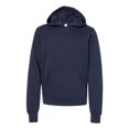 thumbnail image 1 of Bella Canvas Youth Sponge Fleece Pullover Hooded Sweatshirt, S, Navy, 1 of 2
