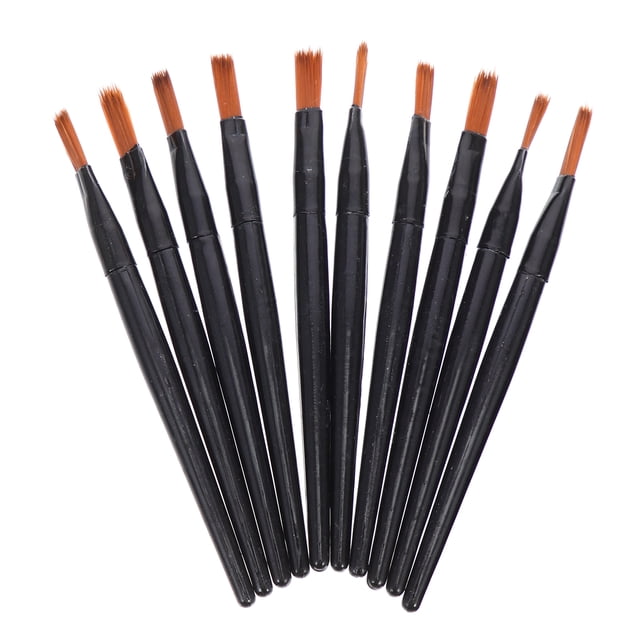 WHAMVOX Lot de 100 Applicateur de Rouge à Lèvres en Fibres Artificielles pour Usage Quotidien