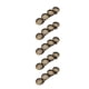 thumbnail image 4 of 5 piezas de bricolaje placa base redonda pinzas para el cabello pasadores de pelo elegante pasador mujeres tocado accesorios para ajuste de cabujón de 12 mm (pátina), 4 of 6