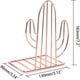 thumbnail image 4 of 2 Pcs Serre-livres En Mtal, Presse-livres En Forme De Cactus Dcoratif Titulaire Pour Rangement Livres Magazines De Bureau Maison Bibliothque Cole,11 Feliz Sencillez, 4 of 5