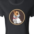 thumbnail image 4 of Inktastic Jack Russell Terrier Dog Art Women's T-Shirt, 4 of 5