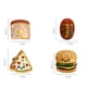 thumbnail image 3 of 10pcs Broche de diseño de alimentos creativos Broche decorativo de moda Ropa delicada Pin Ramillete para ropa Bolsa Sombrero Vestido (Hamburgo), 3 of 6