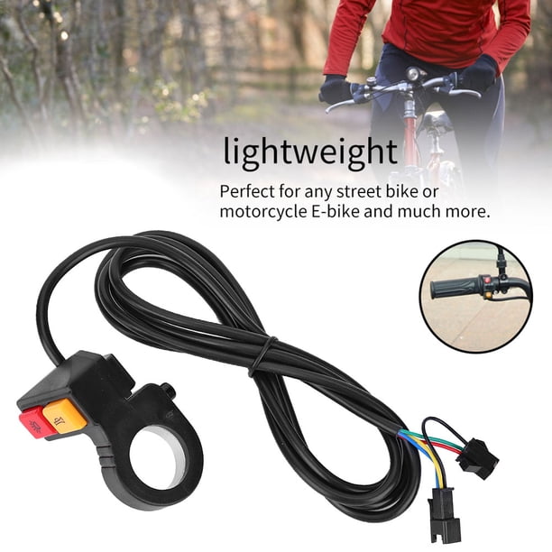 3-in-1 E-Bike Turn Signal & Light Switch Button | 22.5mm Handlebar