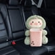 thumbnail image 5 of Caja de pañuelos de felpa suave para coche, reposabrazos, papelera, decoración interior Dinosaurio, 5 of 7