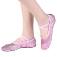 thumbnail image 2 of Zapatillas de ballet de punta para niñas y mujeres, bailarinas con cinta y almohadillas para los dedos, 2 of 5