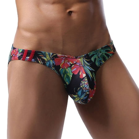 

Tejiojio Summer 2023 Clearance Men s Fashion Sexy Casual Comfortable Breathable Printed Low Waist Briefs Briefs