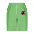 thumbnail image 4 of Vetsdori Mens Big and Tall Swimming Trunks July 4th Board Shorts Swimwear Summer Pockets,Elastic Waist Drawstring Holiday Casual Shorts for Men Independence Day, 4 of 5