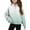 Green A, variant on Ashirexll Girls Sweatshirt, Kids Sweatshirts, Fashion Gradient Color Half Zip Collar Sweatshirt Long Sleeve Fleece Sweatshirts for Grils 5-14 Years