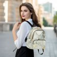 thumbnail image 6 of FORMRS Mini Backpack Purse for Women Travel Daypack Casual Shoulder Bag, Gray Marble Pattern, 6 of 7