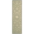 thumbnail image 2 of Nourison  Regal Hand-tufted Area Rug Green 7'9" x 9'9" Silk, Wool 8' x 10' Green Transitional, 2 of 5